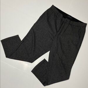PacSun Cropped Wool Blend Flat Front Dress Pants
